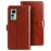 IDEWEI For Ulefone Note 14 Crazy Horse Texture PU Leather Phone Case Stand Wallet Full Protection Inner TPU Cover - Brown - 1