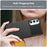 For Samsung Galaxy A34 5G Thunder Series Thickened TPU Twill Texture Anti-slip Phone Case Shockproof Back Cover - Black - 5