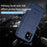 For Samsung Galaxy A04e 4G / F04 4G / M04 4G Anti-scratch Phone Case Rugged Square Grid Texture Shockproof Soft TPU Back Cover - Blue - 7