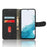Phone Case For Samsung Galaxy A54 5G Skin-Touch Feeling Flip Leather Wallet Cover Foldable Stand - Black - 2