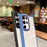 Thickend Phone Case for Samsung Galaxy S23 Ultra, Electroplating Lens Frame TPU + Acrylic Anti-scratch Phone Cover - Blue - 5