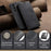 CASEME 013 Series For Samsung Galaxy S23 Stand Function PU Leather Wallet Case Magnetic Auto-absorbed Phone Case - Black - 4