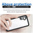 For Samsung Galaxy A14 5G / 4G Phone Case, Scratch Resistant TPU Bumper+Acrylic Back Shell Protective Cover - Black - 4