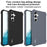 IMAK For Samsung Galaxy A54 5G Four Corners Airbag Drop-proof Case Soft TPU Matte Surface Protective Cover - Black - 5