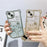 For iPhone 14 Cute Bear Electroplating Shockproof Phone Case Gradient Glitter Soft TPU Protective Cover - Green - 6