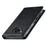 For Sharp Aquos Sense 7 Plus Scratch-resistant PU Leather Silk Texture Wallet Phone Case Stand Protector with Wrist Strap - Black - 6