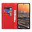 For Samsung Galaxy S23 Shockproof Litchi Texture Phone Case Flip Genuine Leather Wallet Stand Phone Protective Cover with Hand Strap - Black - 2