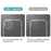 NORTHJO For iPhone 14 2-in-1 Protective TPU Mobile Phone Case + Anti-fingerprint Tempered Glass Screen Protector - Transparent - 4