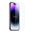 NORTHJO For iPhone 14 Pro 2-in-1 Anti-drop Soft TPU Phone Case + Sensitive Touch Tempered Glass Screen Protector - Transparent - 2
