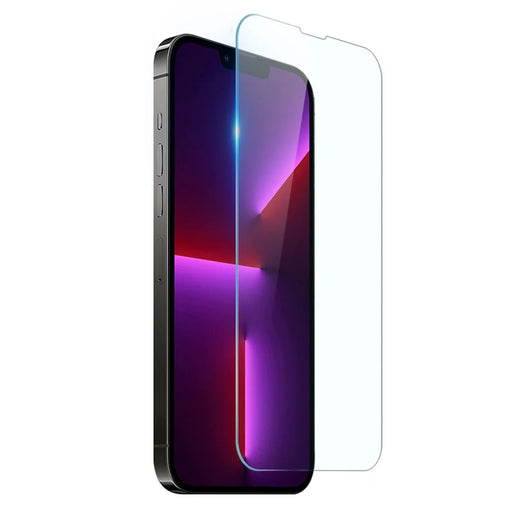 NORTHJO For iPhone 13 Pro Max 6.7 inch 2-in-1 Anti-Yellowing Soft TPU Phone Case + Anti-fingerprint Tempered Glass Screen Protector - Transparent - 2