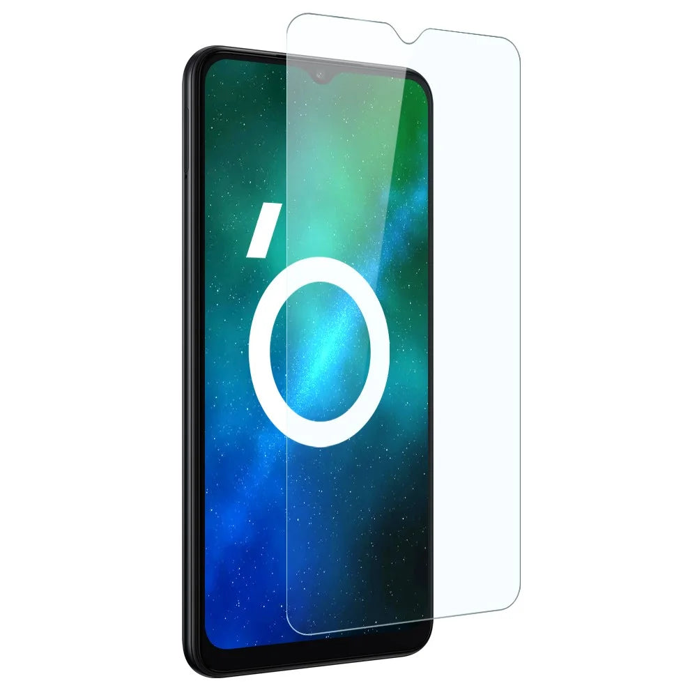 NORTHJO For Samsung Galaxy A04 4G (164.4 x 76.3 x 9.1 mm) 2-in-1 Anti-fall Soft TPU Phone Cover + Anti-scratch Anti-explosion Tempered Glass Screen Protector - Transparent - 3