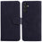 For Samsung Galaxy A54 5G Fingerprint-Proof Solid Color PU Leather Wallet Case Shockproof Phone Stand Cover - Black - 1