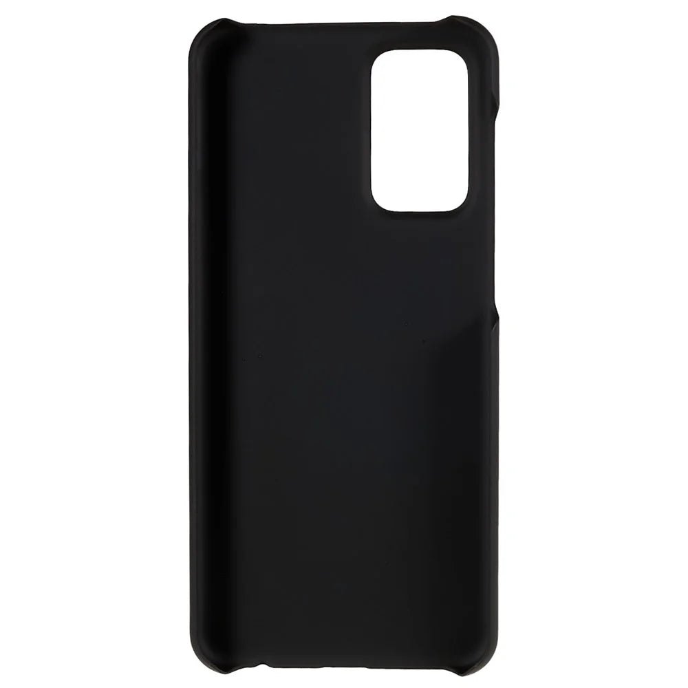 For Samsung Galaxy A23 5G (Global Version) / A23 4G Glossy Phone Case Hard Plastic Rubberized Phone Protector Cell Phone Shell Cover - Black - 3