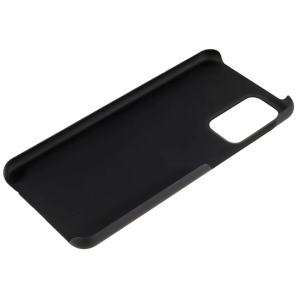 For Samsung Galaxy A23 5G (Global Version) / A23 4G Glossy Phone Case Hard Plastic Rubberized Phone Protector Cell Phone Shell Cover - Black - 5