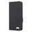 Scratch Proof Phone Cover for Samsung Galaxy A34 5G, Hardware Decor Dual Magnetic Clasp Wallet Foldable Stand PU Leather Phone Case - Black - 5