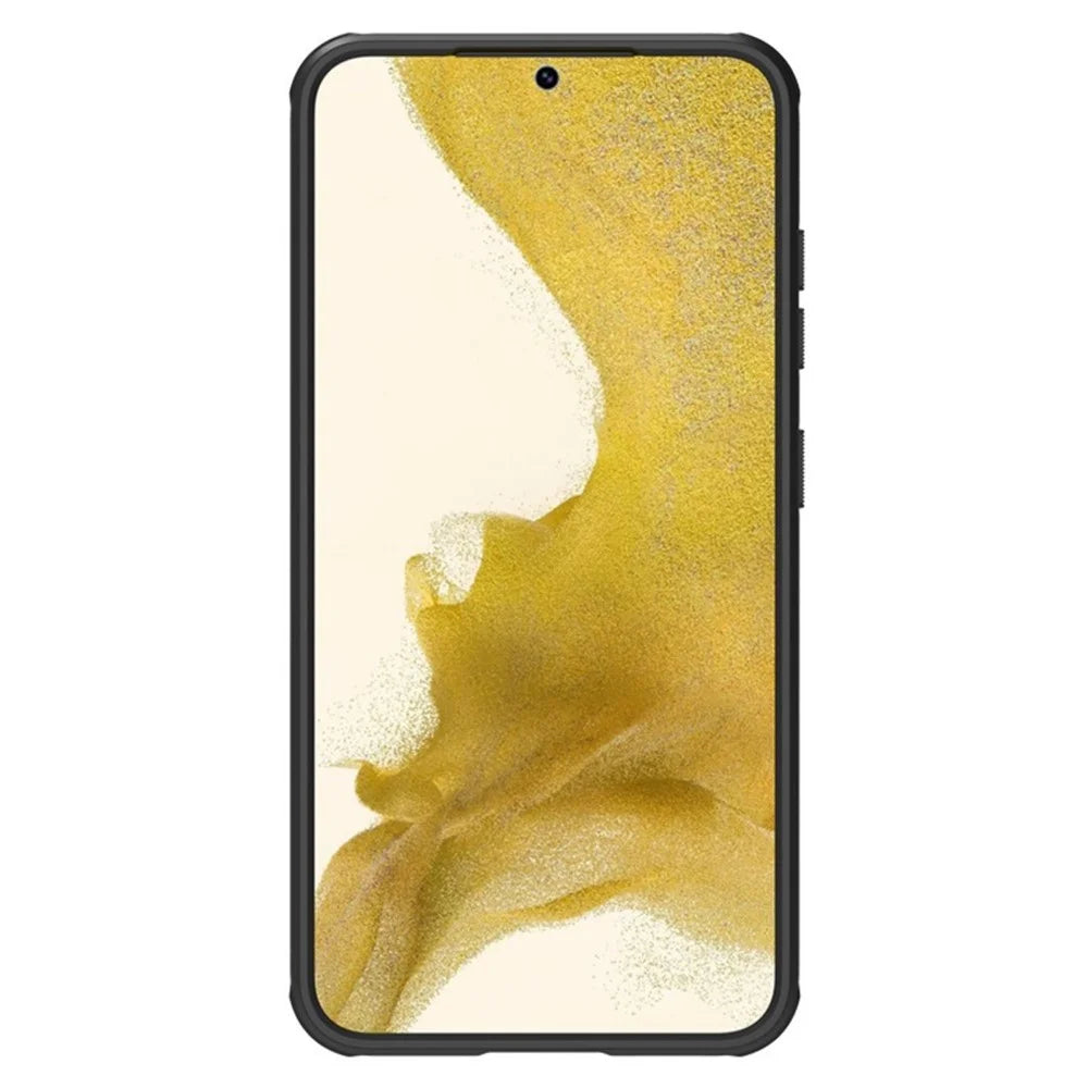 NILLKIN Super Frosted Shield Pro for Samsung Galaxy S23 Matte Finish Phone Case Anti-drop Soft TPU Hard PC Protective Cover - Black - 4