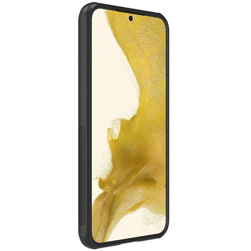NILLKIN Super Frosted Shield Pro for Samsung Galaxy S23 Matte Finish Phone Case Anti-drop Soft TPU Hard PC Protective Cover - Black - 5