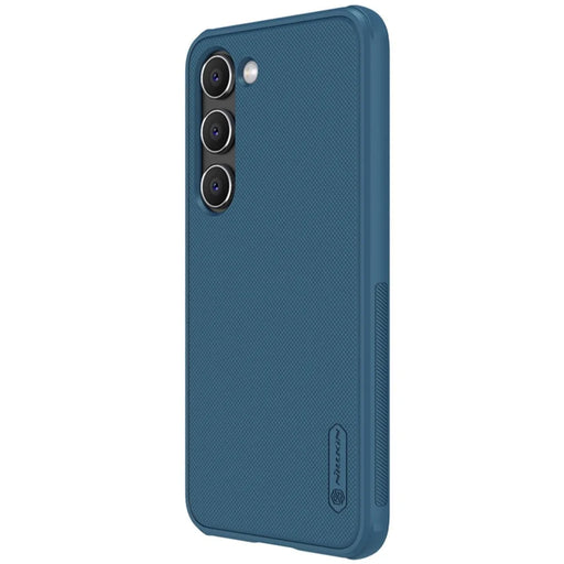 NILLKIN Super Frosted Shield Pro for Samsung Galaxy S23+ Anti-Slip Matte Phone Case Soft TPU+PC Drop Protection Cover - Blue - 2