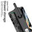 GKK For Samsung Galaxy Z Fold4 5G Wristband Kickstand Magnetic Hinge PC Case Pen Slot Folding Phone Cover with Tempered Glass Screen Film - Green - 4