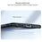 XUNDD For vivo X90 5G Mobile Phone Back Cover Scratch Resistant Acrylic+TPU Phone Case Protective Shell - Black - 6