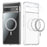 For Google Pixel 7 5G Hard PC + Soft TPU Anti-drop Crystal Clear Phone Case with Tempered Glass Camera Lens Cover - 1