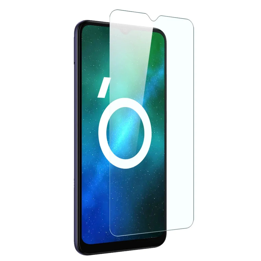 NORTHJO For Samsung Galaxy A03 (164.2mm) 2-in-1 Drop-proof Soft TPU Phone Cover + Anti-scratch HD Tempered Glass Screen Protector - Transparent - 3