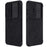 NILLKIN Qin Pro Series for Samsung Galaxy S23+ PU Leather Phone Case Card Holder Folio Flip Cover with Slide Lens Protector - Black - 1
