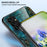 For Samsung Galaxy A34 5G Marble Pattern Printing Tempered Glass + PC + TPU Phone Case Anti-drop Back Cover - Emerald Marble - 5