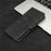 For Ulefone Note 14 Shockproof PU Leather Phone Cover Wallet Stand RFID Blocking Magnetic Mobile Phone Case - Black - 7