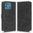 Anti-scratch Phone Case For Blackview A55 Pro Magnetic RFID Blocking PU Leather Drop-proof Flip Wallet Cover Stand - Black - 1