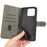 Anti-scratch Phone Case For Blackview A55 Pro Magnetic RFID Blocking PU Leather Drop-proof Flip Wallet Cover Stand - Black - 4
