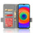 For Ulefone Note 14 Litchi Texture Anti-drop PU Leather Phone Case Dual Magnetic Clasp Anti-scratch Phone Cover Wallet Stand - Grey - 2