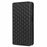 For Ulefone Note 14 Rhombus Pattern Imprinted Drop-proof Phone Case Magnetic Auto Closing PU Leather Wallet Stand Anti-scratch Phone Cover - Black - 7