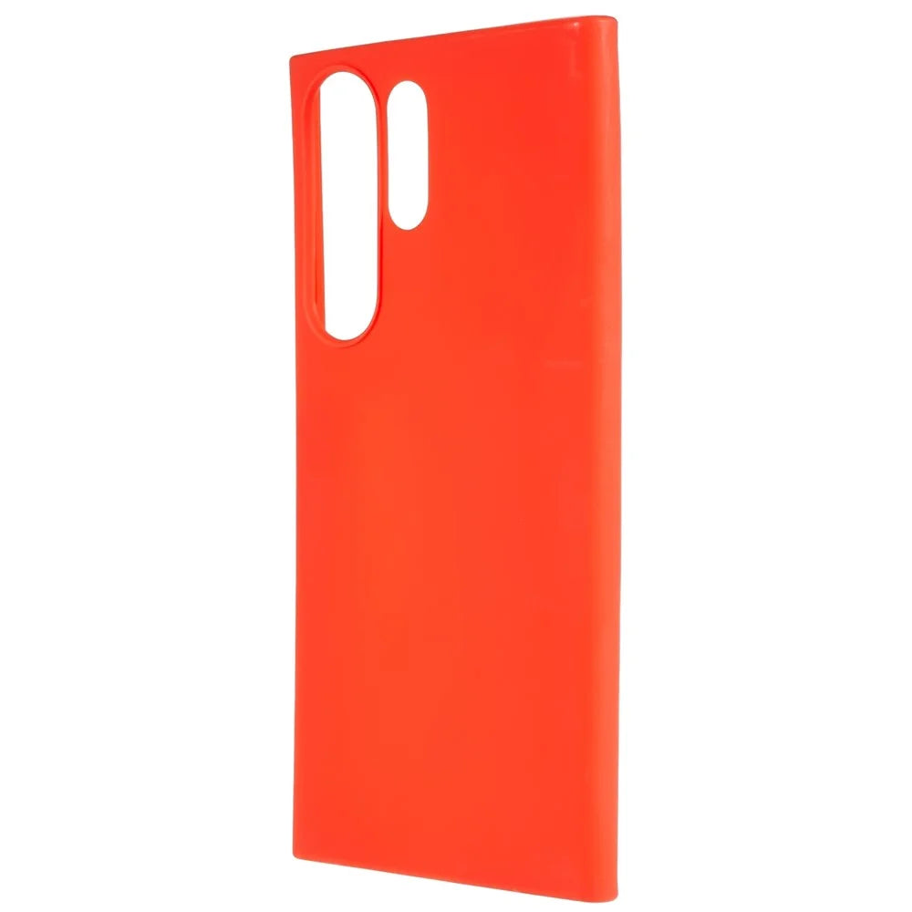 For Samsung Galaxy S23 Ultra Matte TPU Phone Case Shockproof Flexible Back Cover - Red - 3