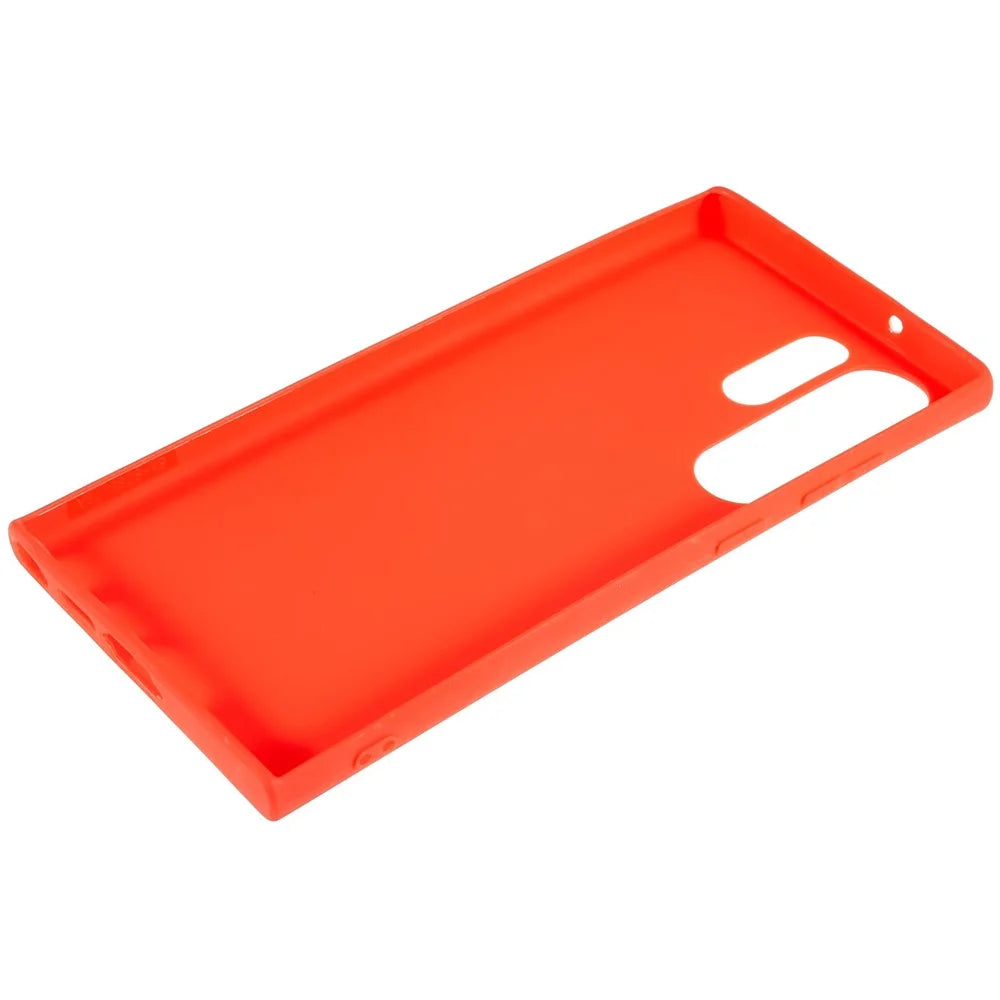 For Samsung Galaxy S23 Ultra Matte TPU Phone Case Shockproof Flexible Back Cover - Red - 6