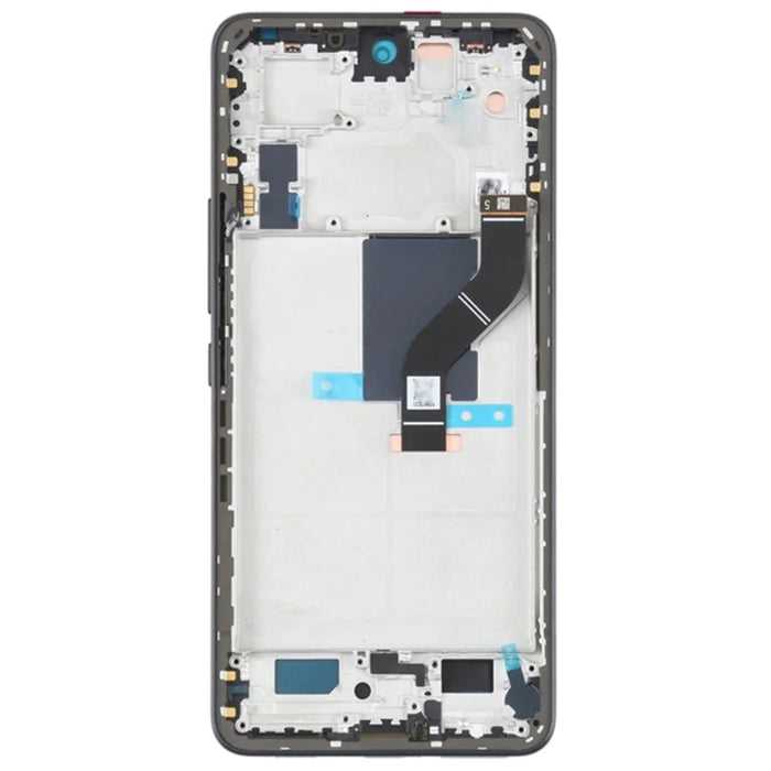 For Xiaomi 12 Lite 5G Grade S OEM AMOLED Screen and Digitizer Assembly + Frame Part (without Logo) - Black - 3