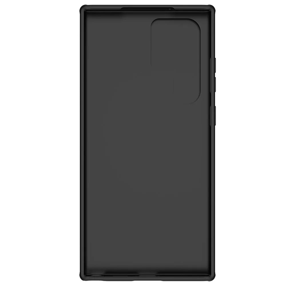 NILLKIN CamShield Pro Series for Samsung Galaxy S23 Ultra Anti-drop PC + TPU Cover Phone Case with Slide Camera Protector - Black - 3