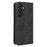 For Samsung Galaxy A34 5G Anti-fall Phone Case Stand Retro Texture Imprinted Pattern Magnetic Auto Closing Flip Leather Wallet Phone Cover - Black - 7