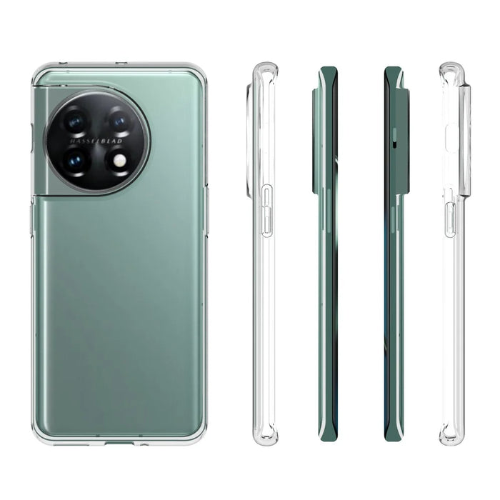 10Pcs / Pack For OnePlus 11 5G TPU Phone Case Inner Watermark-Free Anti-scratch Crystal Clear Cover - 6