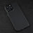 For iPhone 13 Pro Max Back Case 1500D Coarse Texture Aramid Fiber Phone Cover - Matte Black - 6