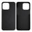 For iPhone 12 Pro Aramid Fiber Back Case 1500D Coarse Texture Protective Cover - Matte Black - 4