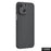 For iPhone 14 Precise Cutout 1500D Coarse Texture Aramid Fiber Back Case Anti-fingerprint Protective Cover - Matte Black - 1