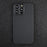 For iPhone 14 Pro Mobile Phone Cover Fall Resistant 1500D Coarse Texture Aramid Fiber Back Case - Matte Black - 4
