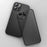 For iPhone 12 Pro Breathable Hollow Hole Heat Dissipation Mesh Back Cover Ultra Thin PP Phone Case - Black - 4