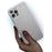 For iPhone 14 Pro Max Anti-drop Breathable Hollow Hole Heat Dissipation Mesh Back Cover Ultra Thin PP Phone Case - White - 6