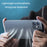 Bump Proof PP Phone Case for iPhone 14 Plus, Ultra Thin Heat Dissipation Breathable Hollow Hole Mesh Back Cover - Black - 2