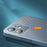 Bump Proof PP Phone Case for iPhone 14 Plus, Ultra Thin Heat Dissipation Breathable Hollow Hole Mesh Back Cover - Black - 5