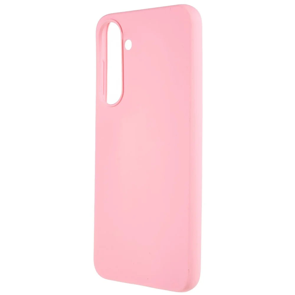 For Samsung Galaxy A34 5G Matte Back Shell, Anti-Fingerprint Soft TPU Phone Case Scratch Resistant Protective Cover - Pink - 3