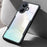XUNDD For Realme 10 Pro+ 5G Slim Transparent Phone Case Acrylic+TPU Protective Anti-scratch Mobile Phone Back Cover - 2