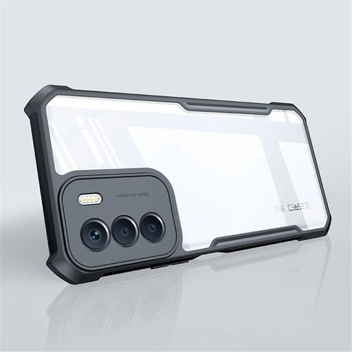 XUNDD For Infinix Zero 5G 2023 Transparent Camera Protection Phone Case Acrylic+TPU Anti-Scratch Drop-Proof Phone Back Cover - 2